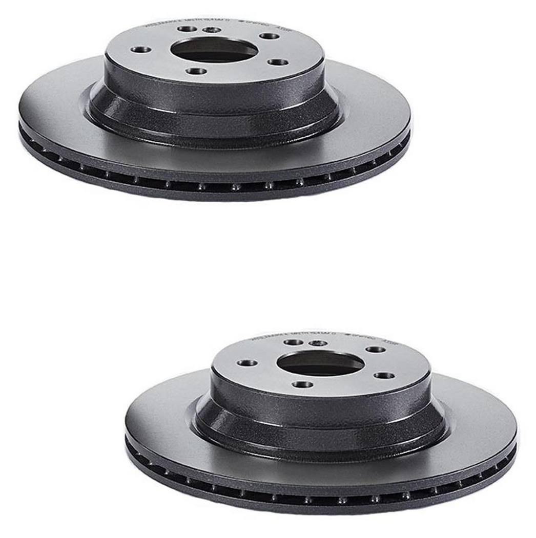 Mercedes Brakes Kit - Pads & Rotors Front and Rear (322mm/300mm) (Ceramic) 006420012064 - Brembo 4015206KIT